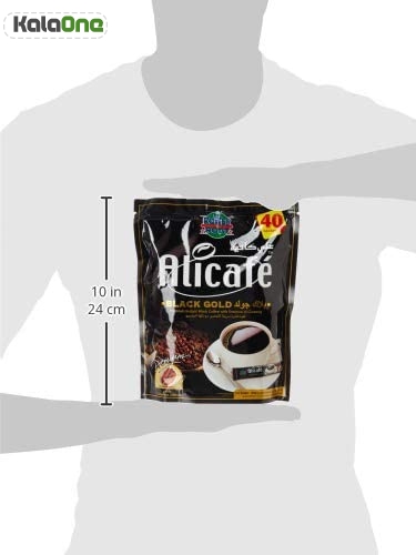 پودر قهوه علی کافه مدل بلک گلد 40 عددی - مالزی اصلی