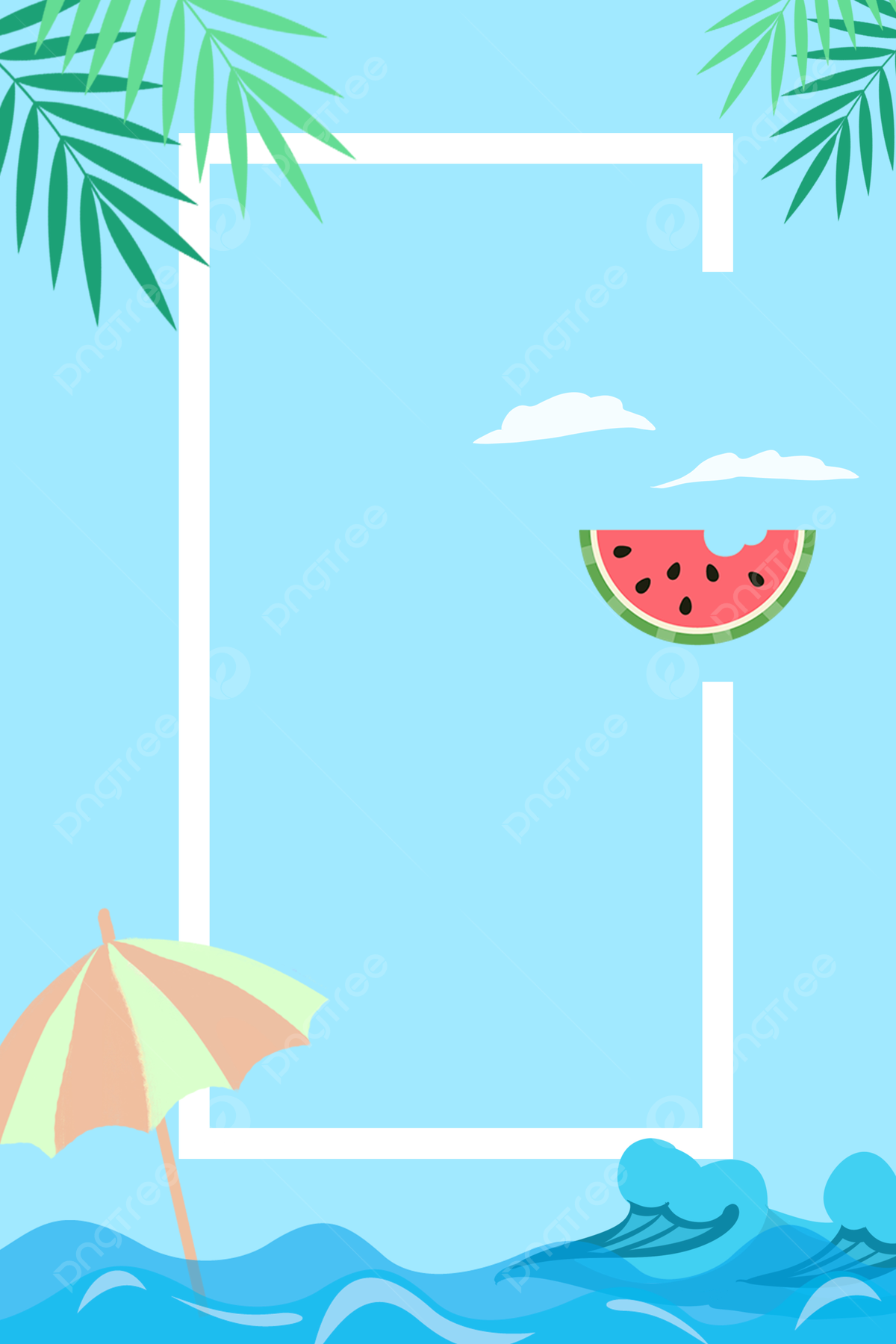 pngtree summer geometric poster discount picture image 944972